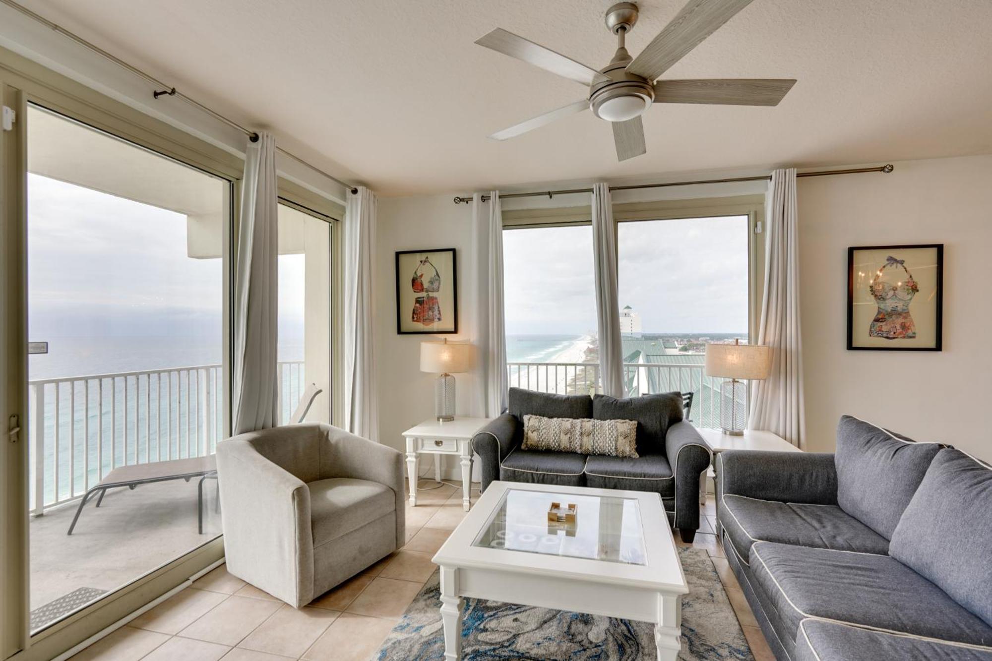 Beachfront Pcb Condo With Ocean View, Pool Access! Panama City Beach Ngoại thất bức ảnh
